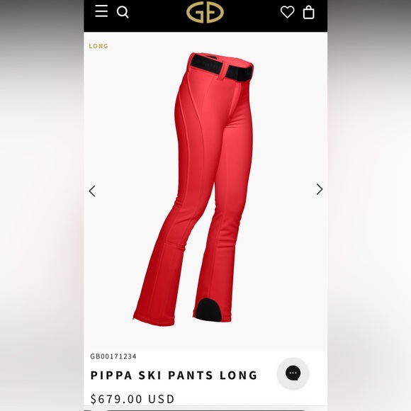 Size US 16 Goldbergh pippa ski pants - Picture 1 of 8
